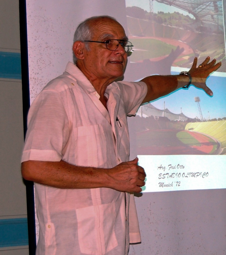 Humberto Ramírez, presidente de la Sociedad de Arquitectura de La Habana (Foto: Tomás Ernesto Pérez)