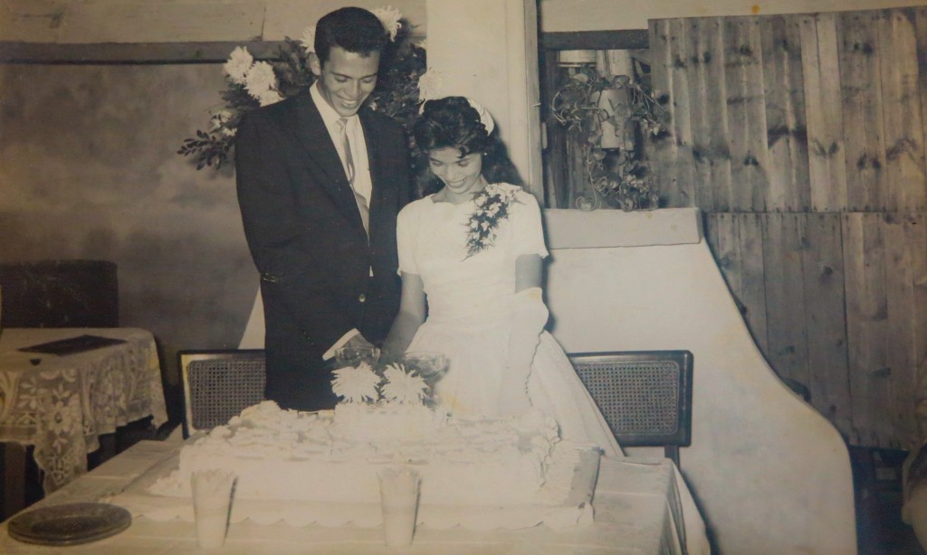 Al fondo del solar, Maria Eugenia, hija de Alfredo y Amparo, celebra su boda con Miguel (Foto: Mónica Baró)