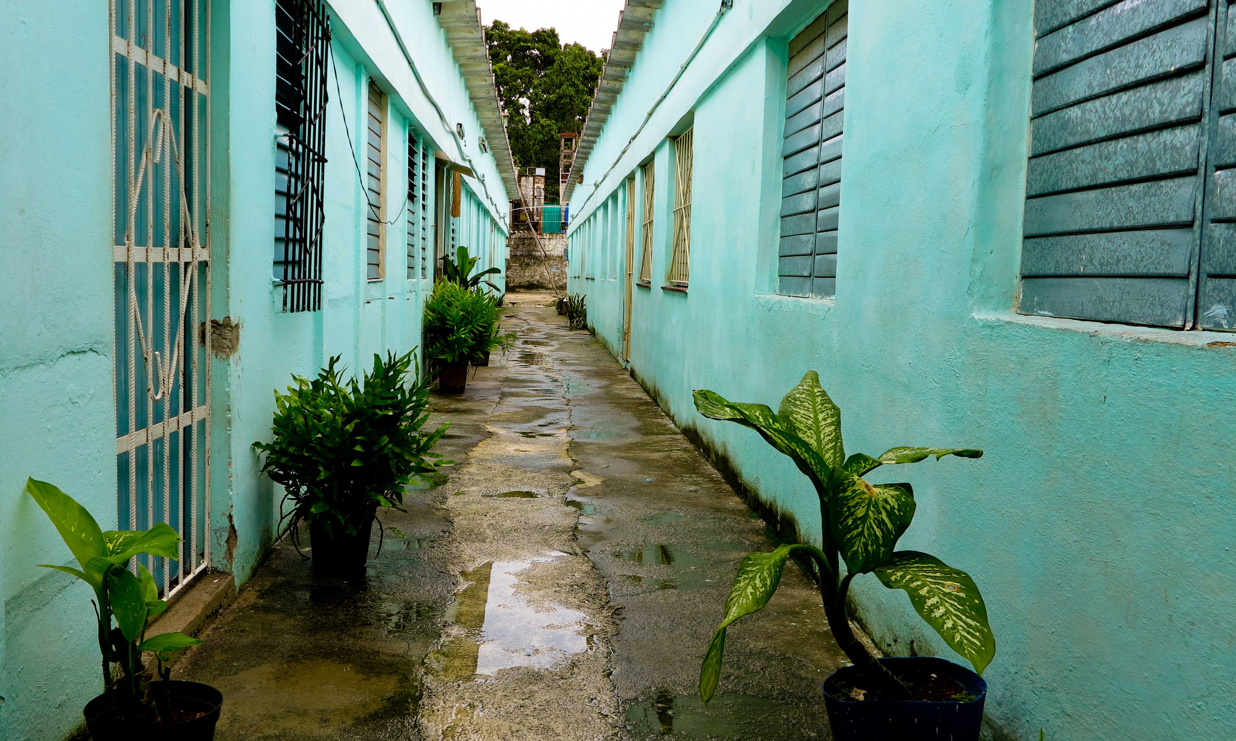 El albergue ubicado en 140 y 33 es considerado un albergue de referencia en Marianao (Foto: Geisy Guia)