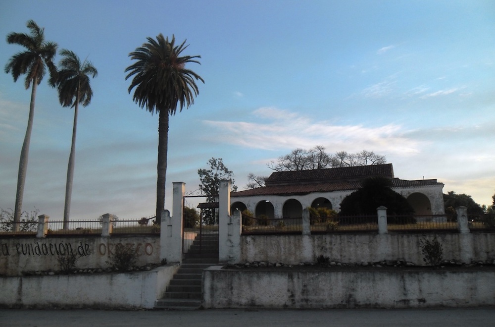 Casa del Azucarero, hoy funeraria provisional (Foto: Jesús Arencibia)