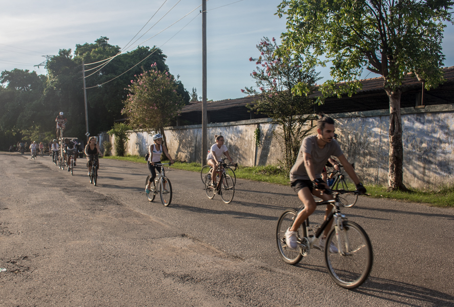 La ruta puede ser improvisada o planificada por los organizadores del evento