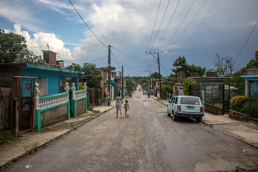 Calle Villalobo, en San Miguel del Padrón (Foto: Ismario Rodríguez)