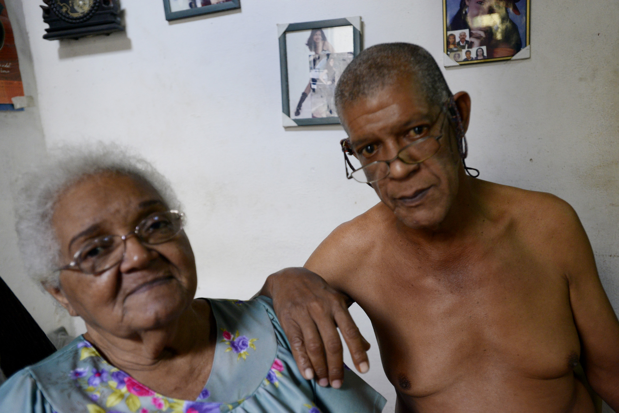 Yolanda Robinet Sarrión y su hijo (Foto: Abril).