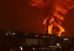 Imagen del incendio en la Base de Supertanqueros de Matanzas, ocurrido el 5 de agosto de 2022. (Foto: David López Cruz / Archivo Periodismo de Barrio).